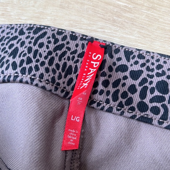SPANX Leggings Ankle Jean-ish Desert Dot Color, SIZE LARGE NEW. 0613 - Picture 9 of 9